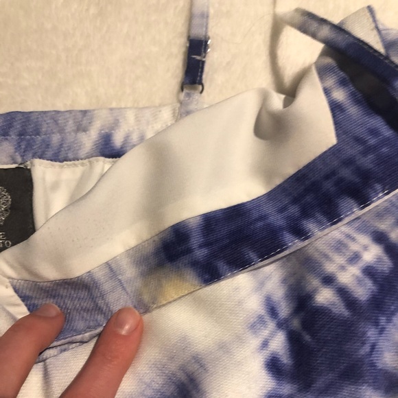 White and Blue Vince Camuto Maxi Dress - Picture 7 of 7